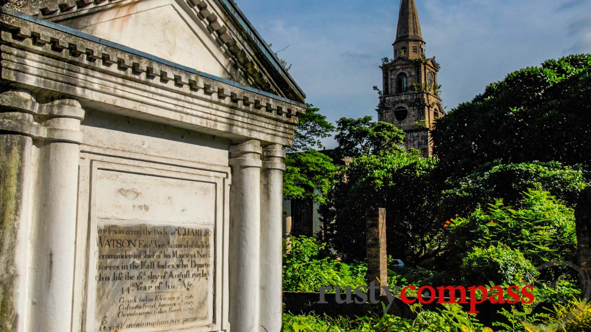 St John's Church graveyard, Kolkata